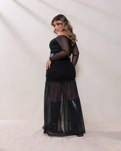 Vestido Longo Tule na internet