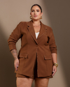 Conjunto Blazer e Shorts Alfaiataria