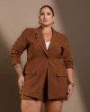 Conjunto Blazer e Shorts Alfaiataria