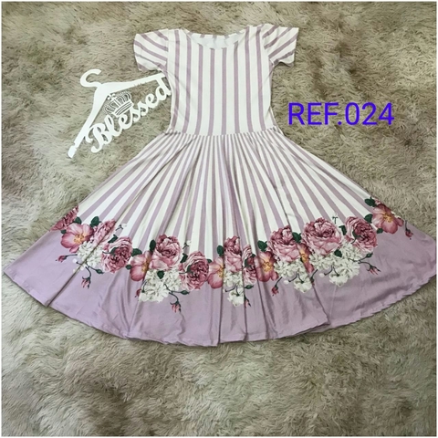 Vestido Godê Estampado Suplex Digital