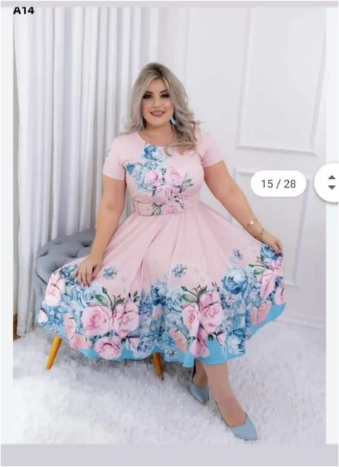 Vestidos Midi Godê