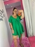 Vestido transpassado com short na internet