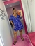 Vestido transpassado com short