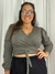 Blusa transpassada na internet