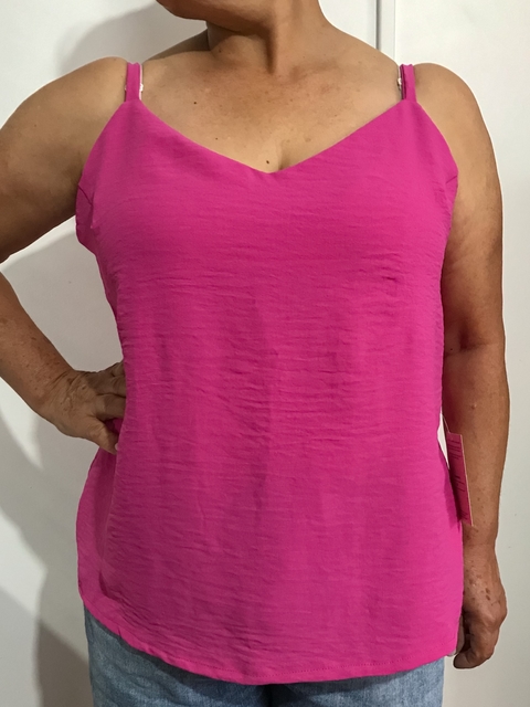 Blusa de Alcinha Rosa - BY FRANCISCA