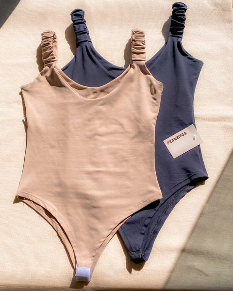 Body Alça Franzida - comprar online