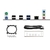 MACHINIST X99 RS9 X99 Motherboard Suporte Xeon E5 V3 V4 LGA 2011-3 CPU Processad - TecnoVirtual Varejo