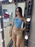 Shorts trançado amarração