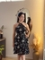 Vestido bordado curto