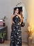 Vestido bordado longo