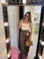 Calça alfaiataria pantalona com cinto