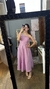 Vestido ombro único laço - comprar online