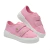 Imagem do Tênis Feminina Infantil Menina Preto Rosa Velcro Duplo Escolar Casual Resistente
