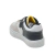 Imagem do Tênis Infantil Masculino Casual Preto Cinza com Fechamento em Velcro e Cadarço