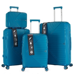 Set De 4 Valijas Rígidas Agarrate Catalina Beauty Tsa G360 - tienda online