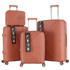 Set De 4 Valijas Rígidas Agarrate Catalina Beauty Tsa G360 en internet