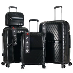 Set De 4 Valijas Rígidas Pierre Cardin Beauty Tsa G360 - tienda online