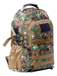 Mochila Escolar, Deportiva, Urbana, Camping, Táctica, C/USB - comprar online