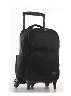 MOCHILA CON CARRITO MODELO LISO - valijas.com.ar