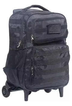 MOCHILA CON CARRITO MODELO LISO - valijas.com.ar