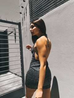 vestido de lurex