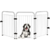 Cercado Pet Dobrável Portátil de Segurança Utility Branco