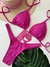 Biquíni Milena bronze rosa pink