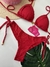 Biquíni Angel vermelho carmim - comprar online