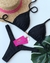 Biquini Ivy bronze super luxo texturizado (preto) - comprar online