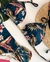 Biquini Mel super luxo (azul floral) - loja online