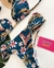 Biquini Mel super luxo (azul floral) - AMO BIQUÍNI BEACH WEAR