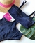 Maio Alicya luxo (azul marinho) - AMO BIQUÍNI BEACH WEAR