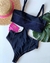 Maio Alicya luxo (azul marinho) - comprar online