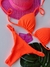 Biquíni Kécia (laranja neon) - comprar online