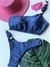 Biquini Geiza super luxo (Azul marinho) - AMO BIQUÍNI BEACH WEAR