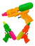 Pistola de plástico Dispara Agua Pistola D'água Infantil KY-B856