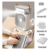 Mini umidificador de ar Portátil de Mesa Mini Ar Condicionado Umidificador Climatizador Led Água e Gelo 3 Velocidades - Inovax Acessórios
