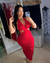 Vestido tricô modal