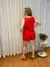 Imagem do Conjunto Sol short saia sobreposta pregas lateral e blusa