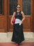 Vestido Zoe longo com regata canelada - comprar online