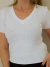 Blusa Curta Modal Gola V Vênus - comprar online