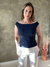 Blusa Ombro a Ombro Canelada Elanova