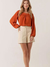 Blusa Crepe Longa Franzida Innocence - comprar online
