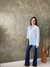 Camisa Crepe Texturizada Vista Dupla Innocence - comprar online