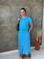 Conjunto Midi Fenda Frontal Viscose Texturizada Bela - loja online