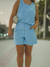 Conjunto blusa transpassada e shorts Nina - Laleju Store