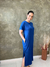 Vestido Midi Viscose Texturizada Betina - Laleju Store