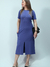 Imagem do Vestido Midi com bolsos e fenda frontal Gabi