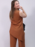 Conjunto regata assimétrica e calça pantalona Carol - loja online