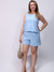 Conjunto blusa transpassada e shorts Nina na internet
